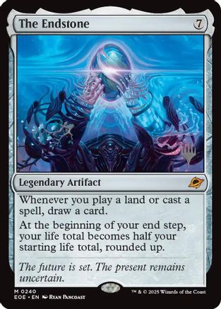 The Endstone (PPEOE-240) - Promo Pack: Edge of Eternities Foil | Grognard Games