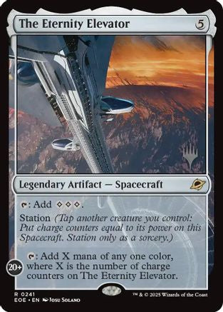 The Eternity Elevator (PPEOE-241) - Promo Pack: Edge of Eternities Foil | Grognard Games