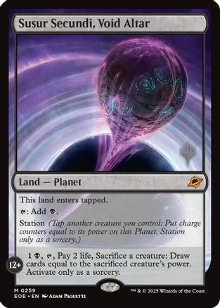 Susur Secundi, Void Altar (PPEOE-259) - Promo Pack: Edge of Eternities Foil | Grognard Games