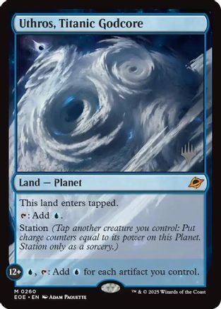 Uthros, Titanic Godcore (PPEOE-260) - Promo Pack: Edge of Eternities | Grognard Games