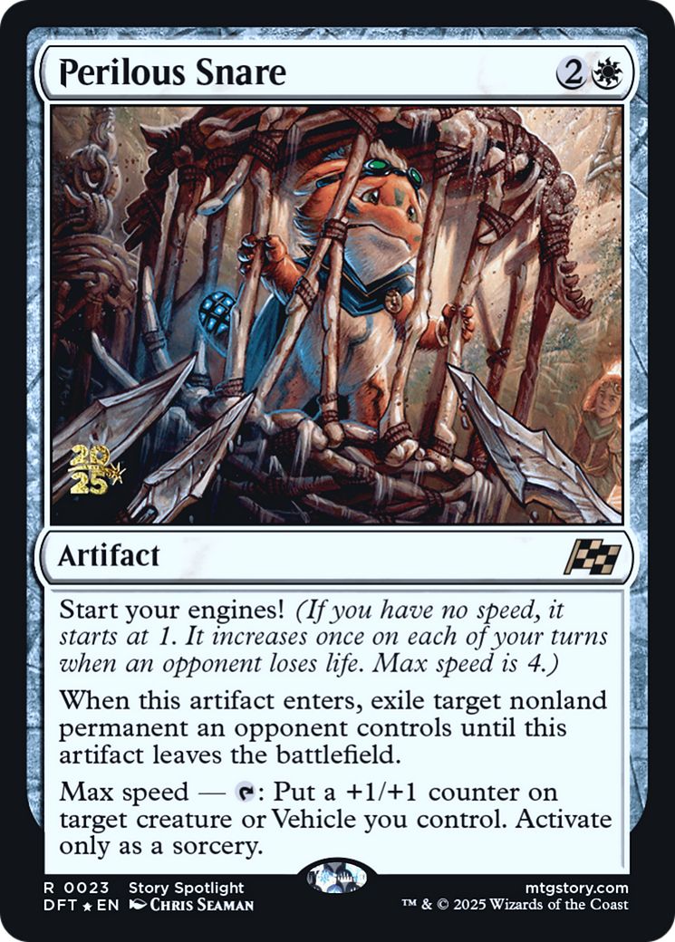 Perilous Snare [Aetherdrift Prerelease Promos] | Grognard Games
