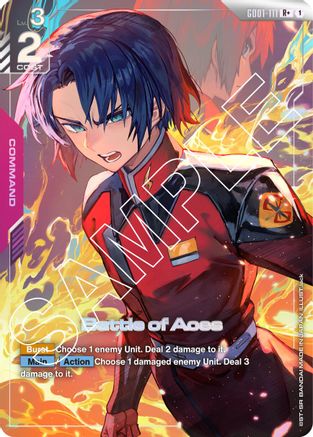 Battle of Aces (R+) - Newtype Rising (GD01-111) Holofoil