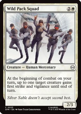 Wild Pack Squad (SPM-023) - Marvel's Spider-Man Foil | Grognard Games