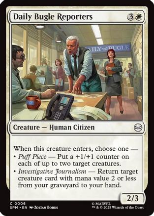 Daily Bugle Reporters (SPM-006) - Marvel's Spider-Man | Grognard Games