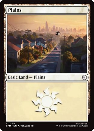 Plains (0194) (SPM-194) - Marvel's Spider-Man Foil | Grognard Games