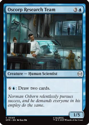 Oscorp Research Team (SPM-040) - Marvel's Spider-Man Foil | Grognard Games