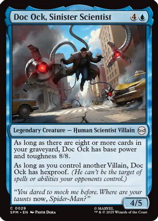 Doc Ock, Sinister Scientist (SPM-029) - Marvel's Spider-Man Foil | Grognard Games