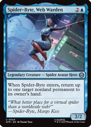 Spider-Byte, Web Warden (SPM-044) - Marvel's Spider-Man Foil | Grognard Games