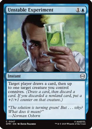Unstable Experiment (SPM-047) - Marvel's Spider-Man Foil | Grognard Games