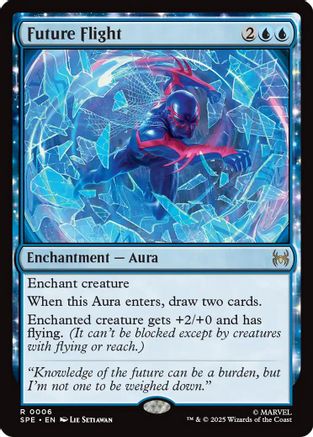 Future Flight (SPE, MAR-006) - Marvel's Spider-Man: Eternal-Legal Foil | Grognard Games