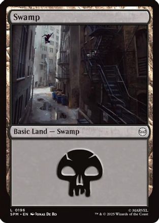 Swamp (0196) (SPM-196) - Marvel's Spider-Man | Grognard Games