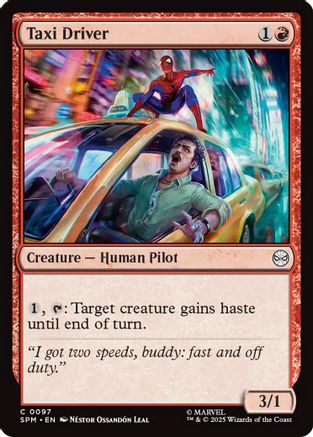 Taxi Driver (SPM-097) - Marvel's Spider-Man | Grognard Games