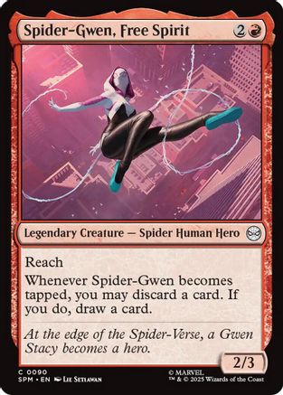 Spider-Gwen, Free Spirit (SPM-090) - Marvel's Spider-Man | Grognard Games