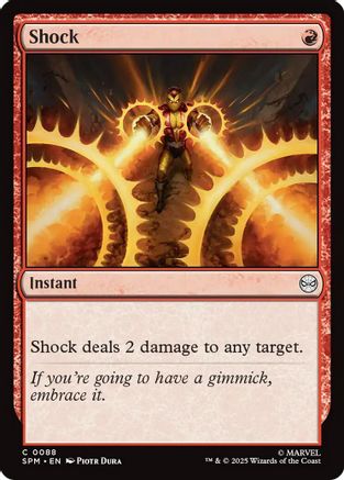 Shock (SPM-088) - Marvel's Spider-Man Foil | Grognard Games