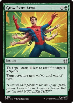 Grow Extra Arms (SPM-101) - Marvel's Spider-Man Foil | Grognard Games