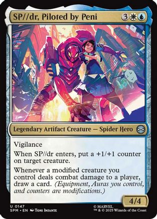 SP//dr, Piloted by Peni (SPM-147) - Marvel's Spider-Man Foil | Grognard Games