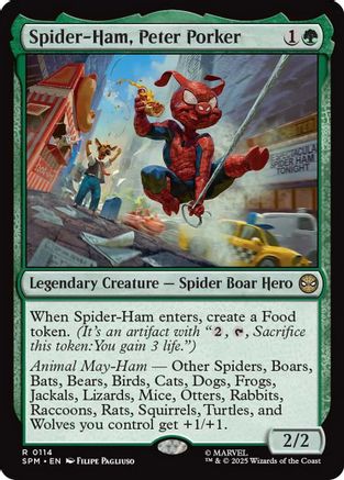 Spider-Ham, Peter Porker (SPM-114) - Marvel's Spider-Man | Grognard Games
