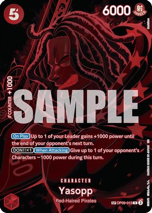 Yasopp (SP) (OP09-013) - Legacy of the Master Foil | Grognard Games
