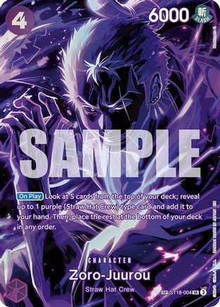 Zoro-Juurou (SP) (ST18-004) - Legacy of the Master Foil | Grognard Games