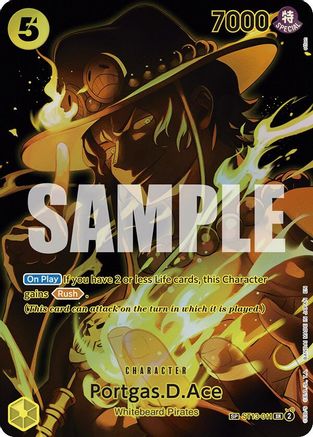 Portgas.D.Ace (SP) (ST13-011) - Legacy of the Master Foil | Grognard Games