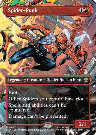 Spider-Punk (0207) (Borderless) (SPM-207) - Marvel's Spider-Man | Grognard Games