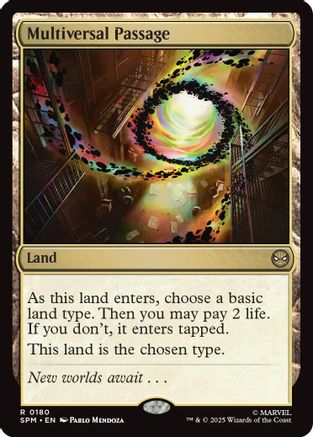 Multiversal Passage (SPM-180) - Marvel's Spider-Man Foil | Grognard Games