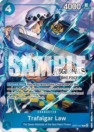 Trafalgar Law (Offline Regional Participation Pack 2025 Vol.2) (OP07-047) - One Piece Promotion Cards Foil | Grognard Games