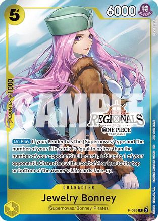 Jewelry Bonney (Offline Regional Participation Pack 2025 Vol.2) (P-085) - One Piece Promotion Cards Foil | Grognard Games