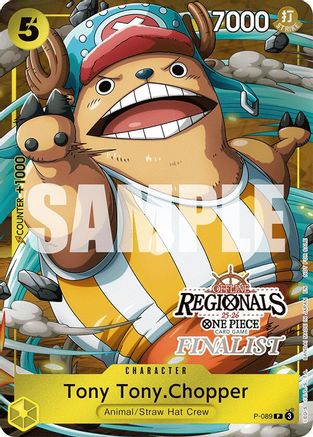 Tony Tony.Chopper (Offline Regional Finalist Card Set 2025 Vol.2) (P-089) - One Piece Promotion Cards Foil | Grognard Games