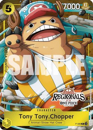 Tony Tony.Chopper (Offline Regional Participation Pack 2025 Vol.2) (P-089) - One Piece Promotion Cards Foil | Grognard Games
