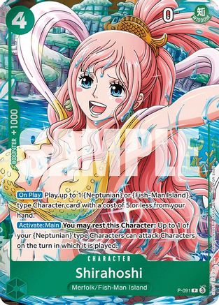 Shirahoshi (Event Pack Vol. 7) (P-091) - One Piece Promotion Cards Foil | Grognard Games