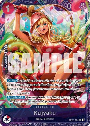 Kujyaku (Treasure Cup August 2025) (OP11-004) - One Piece Promotion Cards Foil | Grognard Games