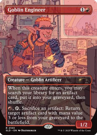Goblin Engineer (SLD-2103) - Secret Lair Drop Series | Grognard Games