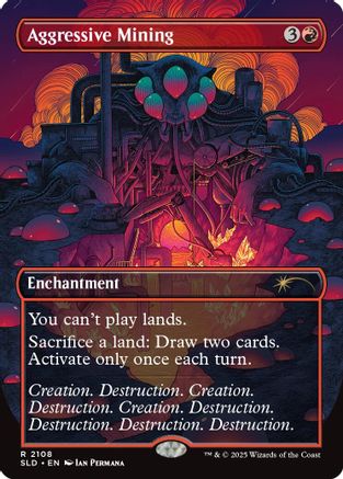 Aggressive Mining (SLD-2108) - Secret Lair Drop Series | Grognard Games