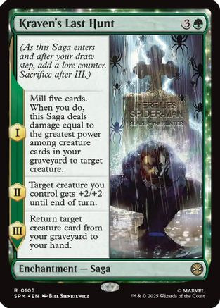 Kraven's Last Hunt (SPM-105) - Marvel's Spider-Man Foil | Grognard Games
