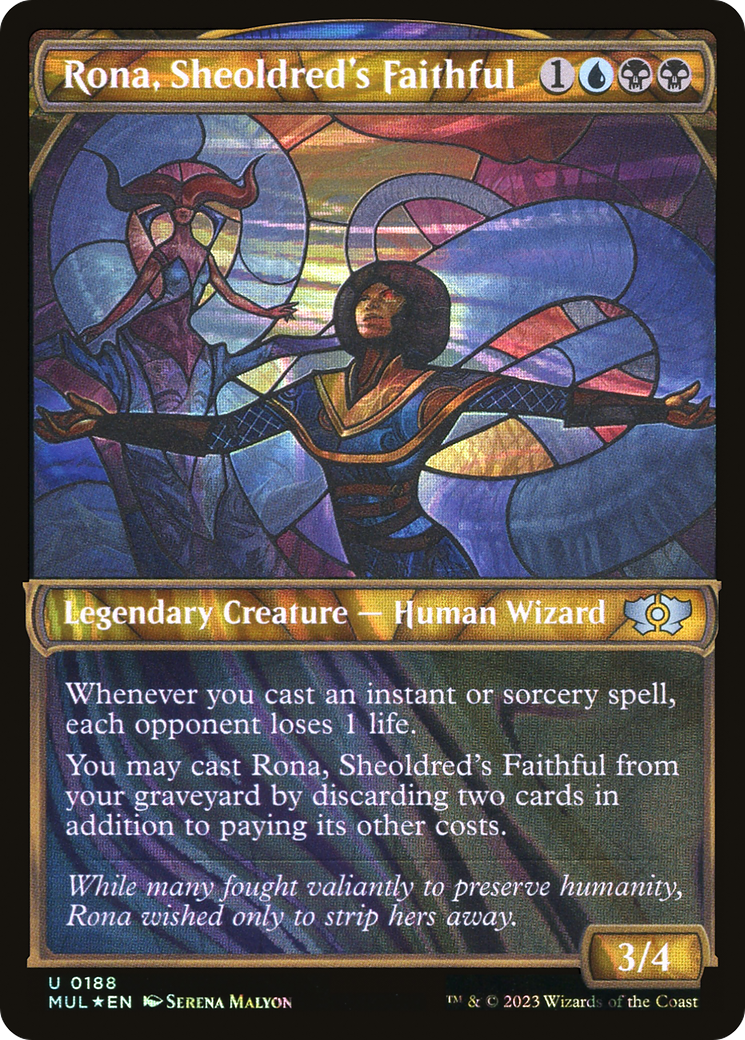 Rona, Sheoldred's Faithful (Halo Foil) [Multiverse Legends] | Grognard Games