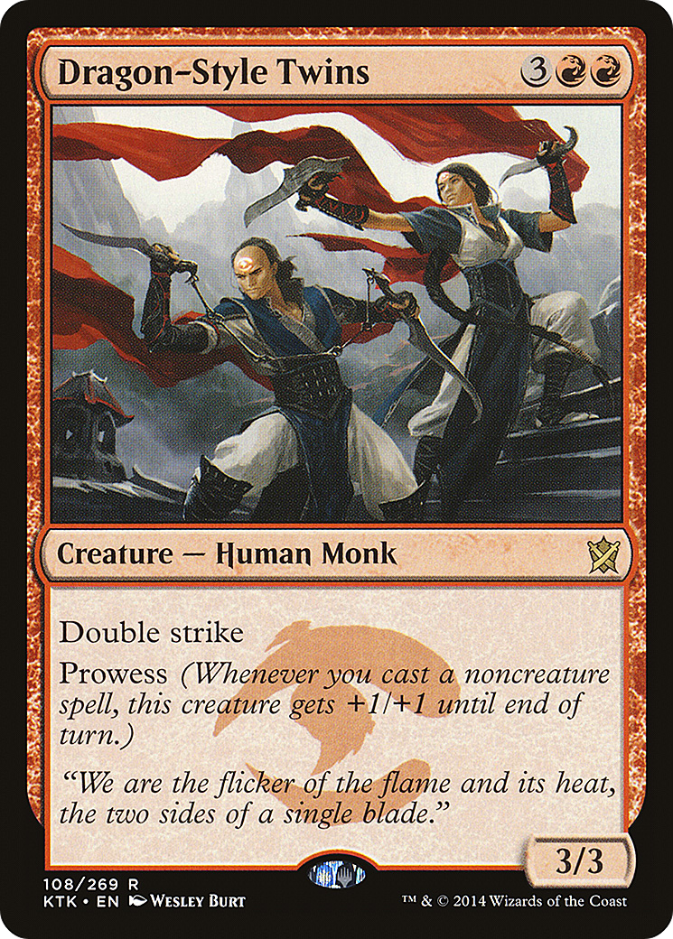 Dragon-Style Twins [Khans of Tarkir] | Grognard Games