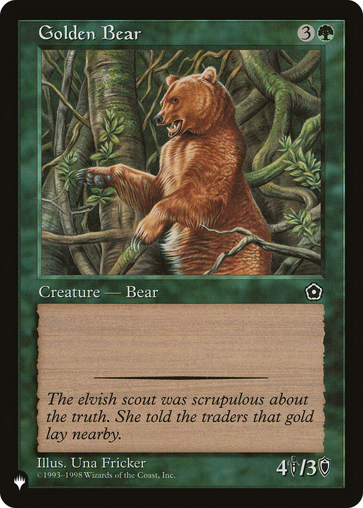 Golden Bear [The List] | Grognard Games