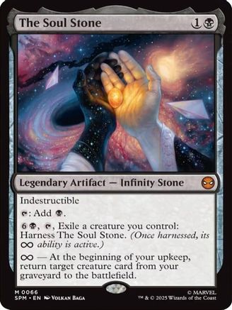 The Soul Stone (SPM-066) - Marvel's Spider-Man Foil | Grognard Games