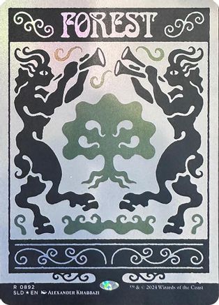 Forest (0892) (Rainbow Foil) (SLD-892) - Secret Lair Drop Series Foil | Grognard Games
