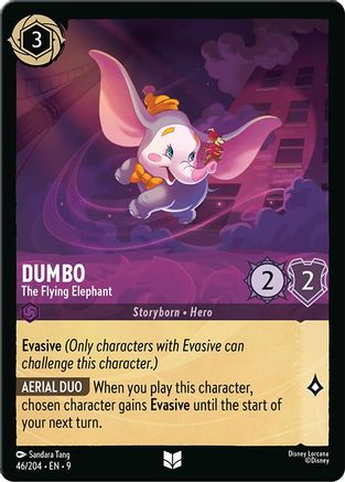 Dumbo - The Flying Elephant (46/204) - Fabled Cold Foil | Grognard Games