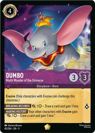 Dumbo - Ninth Wonder of the Universe (45/204) - Fabled Cold Foil | Grognard Games