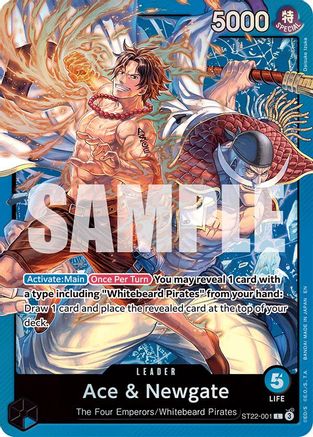 Ace & Newgate (ST22-001) - Starter Deck 22: Ace & Newgate Foil | Grognard Games