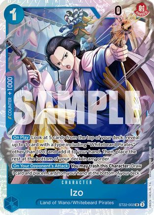 Izo (ST22-002) - Starter Deck 22: Ace & Newgate Foil | Grognard Games
