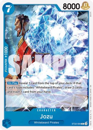 Jozu (ST22-006) - Starter Deck 22: Ace & Newgate | Grognard Games