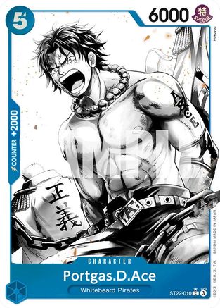 Portgas.D.Ace (Parallel) (ST22-010) - Starter Deck 22: Ace & Newgate Foil | Grognard Games