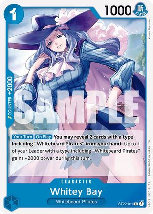Whitey Bay (ST22-011) - Starter Deck 22: Ace & Newgate | Grognard Games