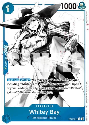 Whitey Bay (Parallel) (ST22-011) - Starter Deck 22: Ace & Newgate Foil | Grognard Games