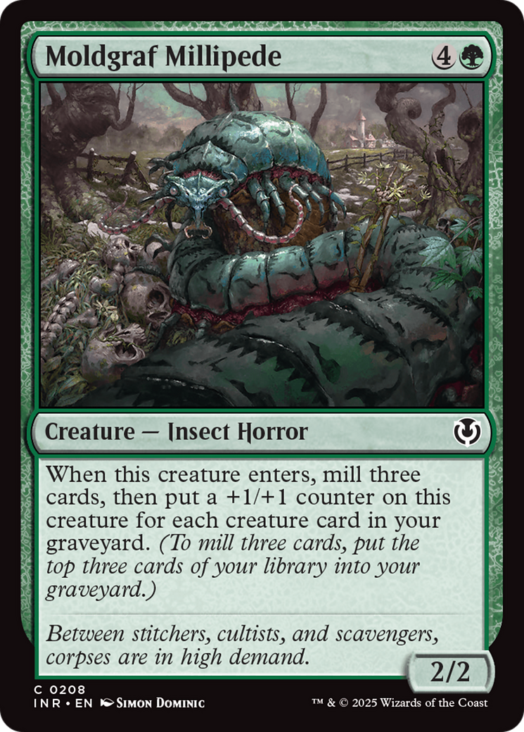 Moldgraf Millipede [Innistrad Remastered] | Grognard Games