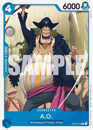 A.O. (ST22-014) - Starter Deck 22: Ace & Newgate | Grognard Games